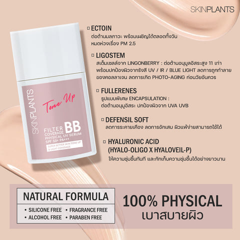 Filter Coverage BB Physical UV Serum Spf 50+ Pa+++