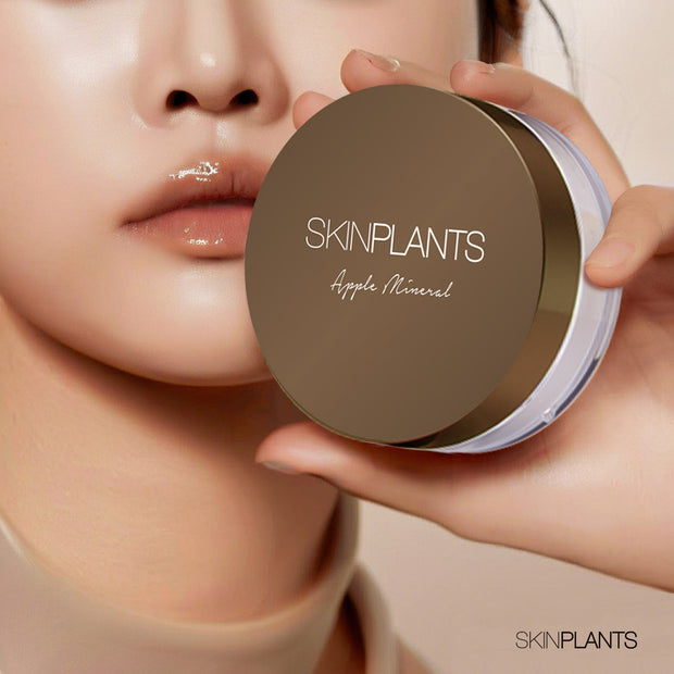 SEMI-MATTE & DEWY FINISH APPLE FIBER TRANSLUCENT POWDER  แป้งฝุ่น แอปเปิ้ล โปร่งแสง คุมมัน ฉ่ำโกลว์ ขนาด 15g