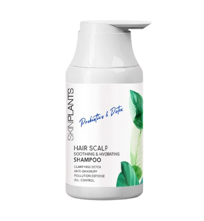 SKINPLANTS HAIR SCALP SOOTHING & HYDRATING SHAMPOO  295 ml.